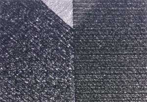 Bild 3: Strukturierte Trennlagen, hier aus der Nähe gesehen, bieten viele Vorteile und sind beim Metalldach heute Stand der Technik. Über ihren Einsatz entscheiden objektspezifische Einzelheiten, wie im Beitrag dargestellt.