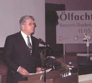 Werner Obermeier, Landesinnungsmeister Bayern.