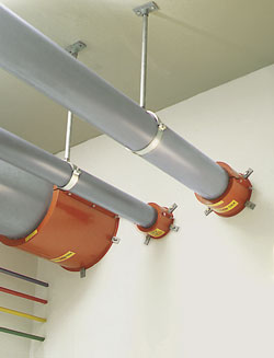 R 90/R 120 Rohrabschottung: KBS-Pipe-Seal Rohrmanschetten.