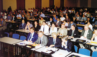 Kölns Festsaal Gürzenich war am 5./6. September 2002 Treffpunkt für die 300 Fachbesucher des alle zwei Jahre stattfindenden bundesweiten Erdgasforums.