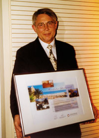 Hauptgewinn für SHK-Unternehmer Ulrich Keith (Firma Best, Idstein): Eine Woche SHK-Unternehmerseminar auf Fuerteventura Anfang März 2003.