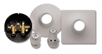 Bild 2: Fußbodenheizungsventil zur Fußbodentemperierung.