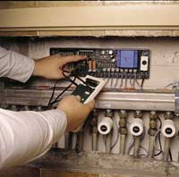 Bild 7c: Anmeldung der Raumthermostate am Hauptregler.