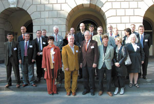 Euroinno-Projektteilnehmer während des Start-Meetings in Berlin.