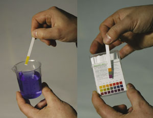 Die pH-Wert- und Härtemessung - wichtige Indikatoren für den Heizungsfachmann.