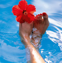 Wellness beim Baden, Fitness durch Duschen (Artikel nicht mehr verfügbar)