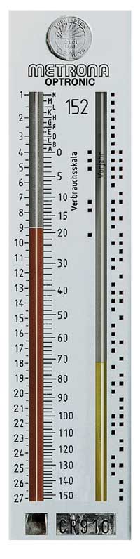Heizkostenverteiler nach dem Verdunstungsprinzip.