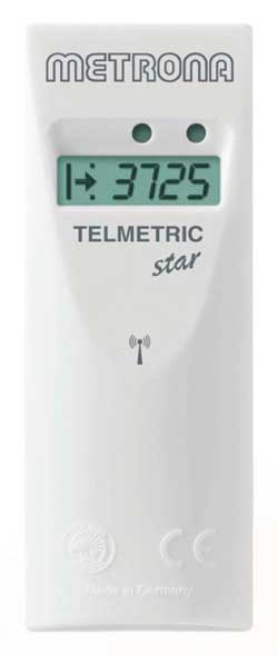 Elektronischer Heizkostenverteiler.