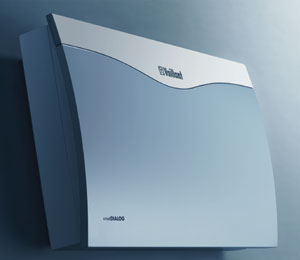 Kommunikations-Schnittstellen ermöglichen die Fernwartung von Heizungsanlagen über das Internet und senden bei Störungen selbsttätig eine Nachricht zum zuständigen Heizungsfachbetrieb. Bild: Vaillant