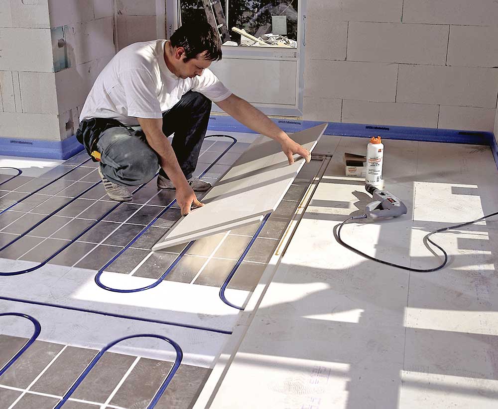 Fermacell Trockenestrich Fussbodenheizung