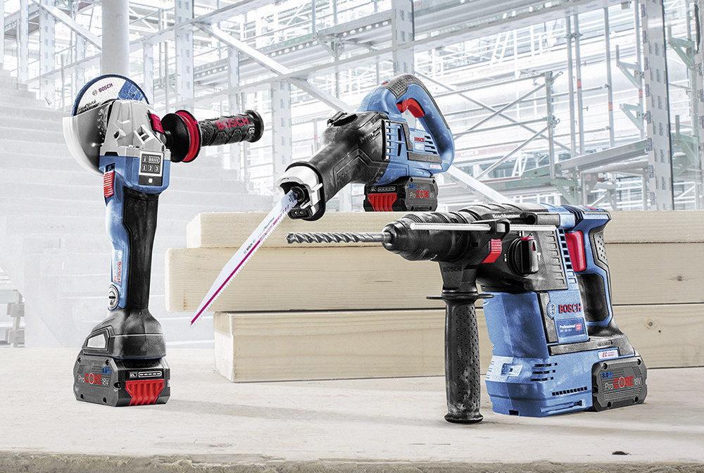 Robert Bosch: Neue 18-V-Akkus für Profis | IKZ