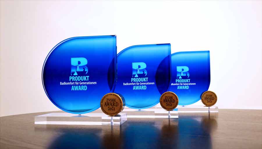 Sanitärhersteller können ab sofort preiswürdige Produkte auf www.zvshk-award.com zum Wettbewerb einreichen. Hier finden sich auch alle weiterführenden Informationen zum Produkt-Award. Bild: ZVSHK