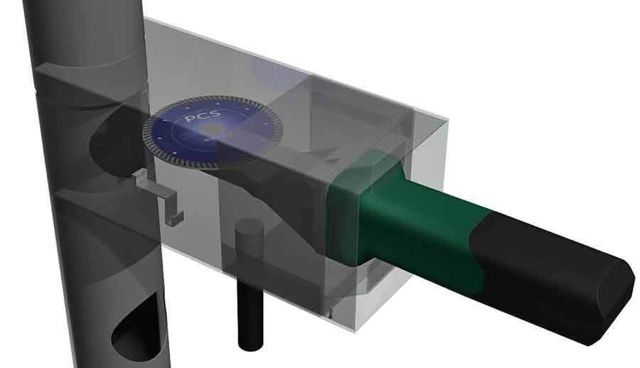 Funktion PCS Rohrschneidesystem