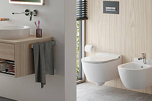 Aktuell gibt es das „AquaWash“ nur in der Farbe Weiß. Weitere Farben sind geplant. Bild: E.C.A.