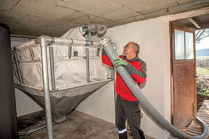 Ein gut geplantes Pelletlager vermeidet spätere Kosten und Heizungsausfälle. Das DEPI unterstützt mit praxisnah aufbereiteten Informationen und Online-Anwendungen. (Deutsches Pelletinstitut)