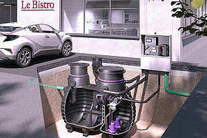 Mit dem neuen „EasyClean ground Multi“ bietet Kessel eine Komplettlösung für den Erdeinbau. Bild: Kessel