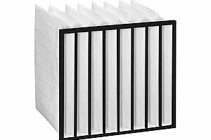 „Auch eine Optimierung der RLT-Geräte wird künftig möglich, da durch die kürzeren Filter Maße und Platzbedarf reduziert werden kann“, sagt TROX. Bild: TROX