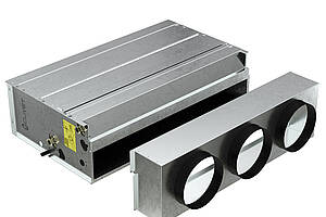 Die neuen Gebläsekonvektoren der Serie „Larice MP“ (DUA-M1 und DUE-M1). Bild: Clivet