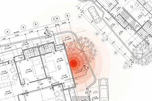 Die Simulation der Schallemission hilft bei der Suche eines geeigneten Aufstellorts. Bild: Hoval
