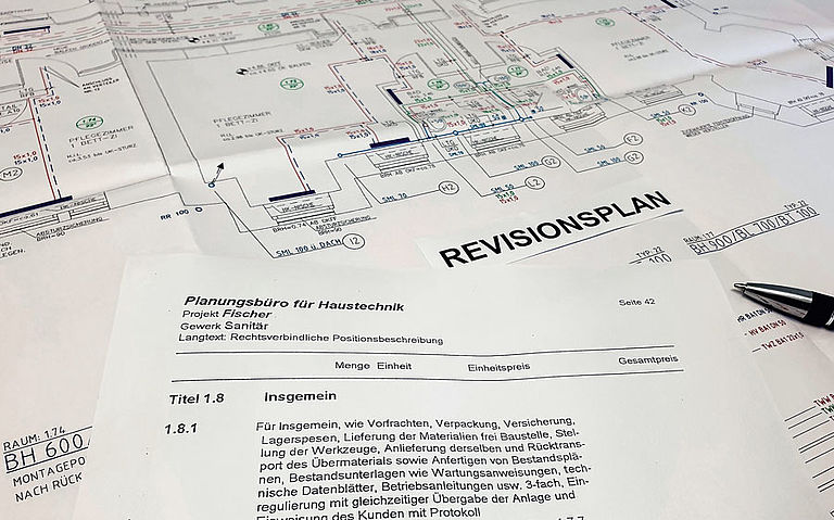 Wann sind Revisionsunterlagen zu übergeben?