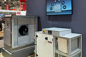 Das „CRL evo“ eignet sich für Situationen, in denen kompakte Bauweise, flexible Konfiguration und eine abgestimmte Lufttechnik gefragt sind. Bild: Wolf