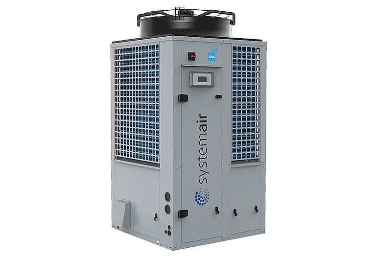 Systemair: Kaltwassersatz/Wärme­pumpe mit Propan | IKZ