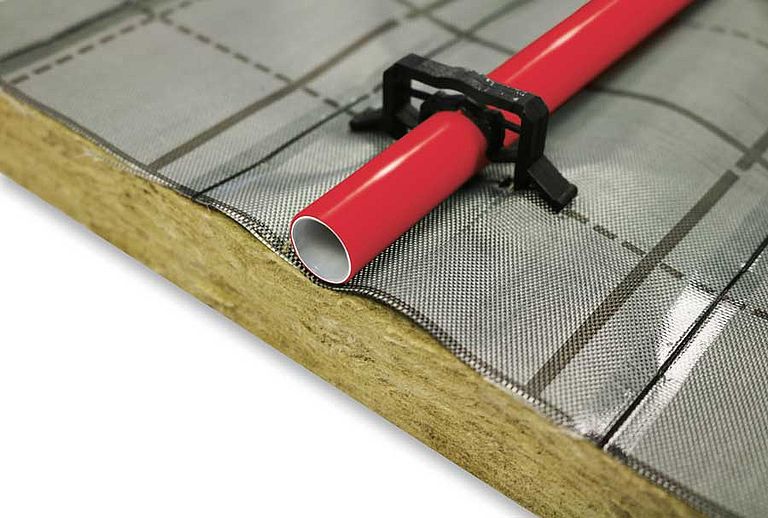 Deutsche Rockwool GmbH & Co. KG Flächenheizung per Clips IKZ