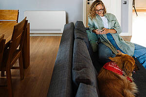 „Aquarea Loop“ ist eine dezentrale Lösung für Projekte, in denen eine individuelle Temperierung pro Raum oder Etage gefragt ist. Bild: Panasonic