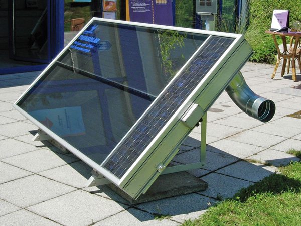 Solare Lüftung: Wie funktionieren Solar Luftkollektoren?