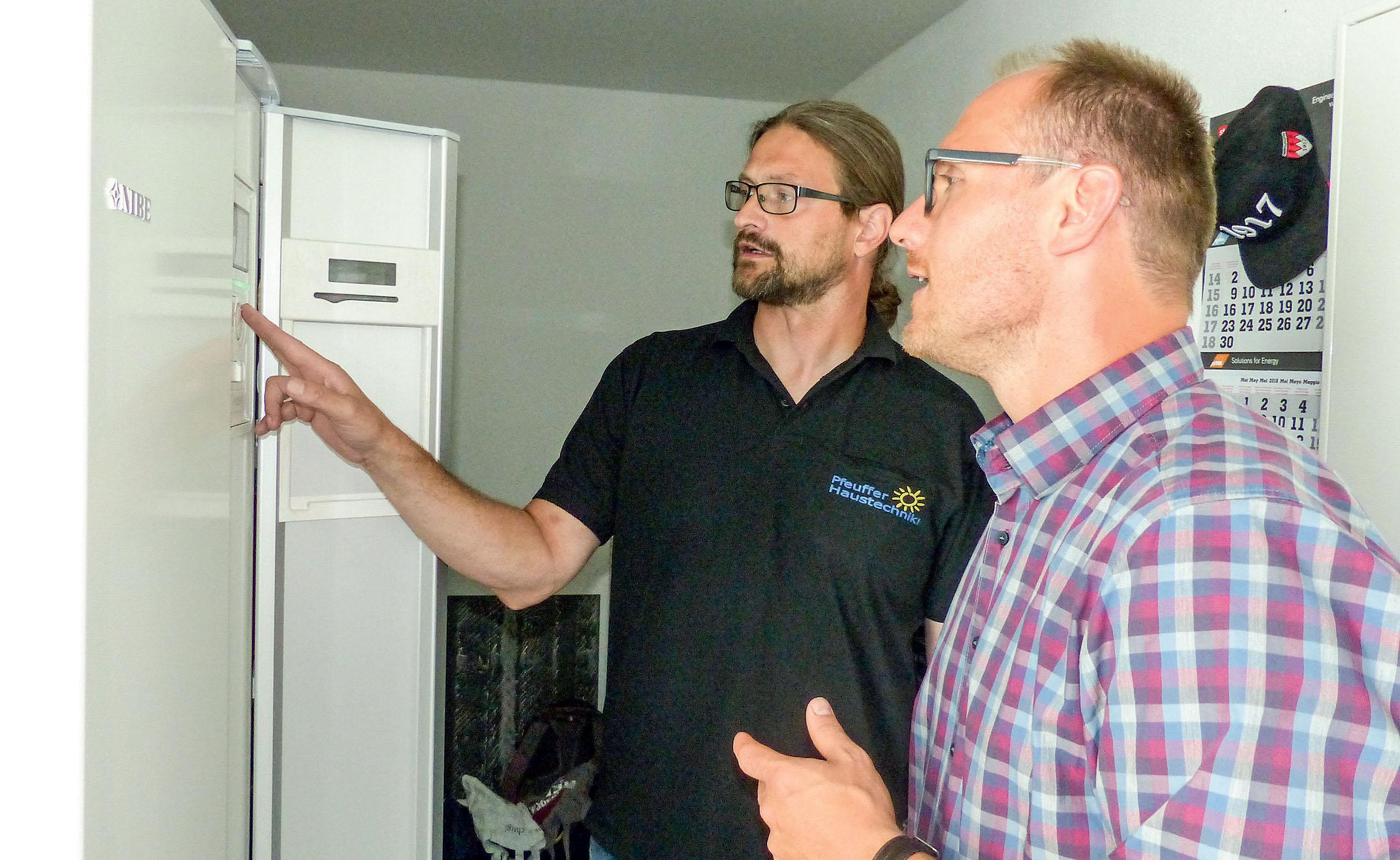 Ziel der Optimierung ist eine möglichst niedrige Heizkurve mit geringen Systemtemperaturen und der damit verbundenen hohen Effizienz der Wärmepumpe.