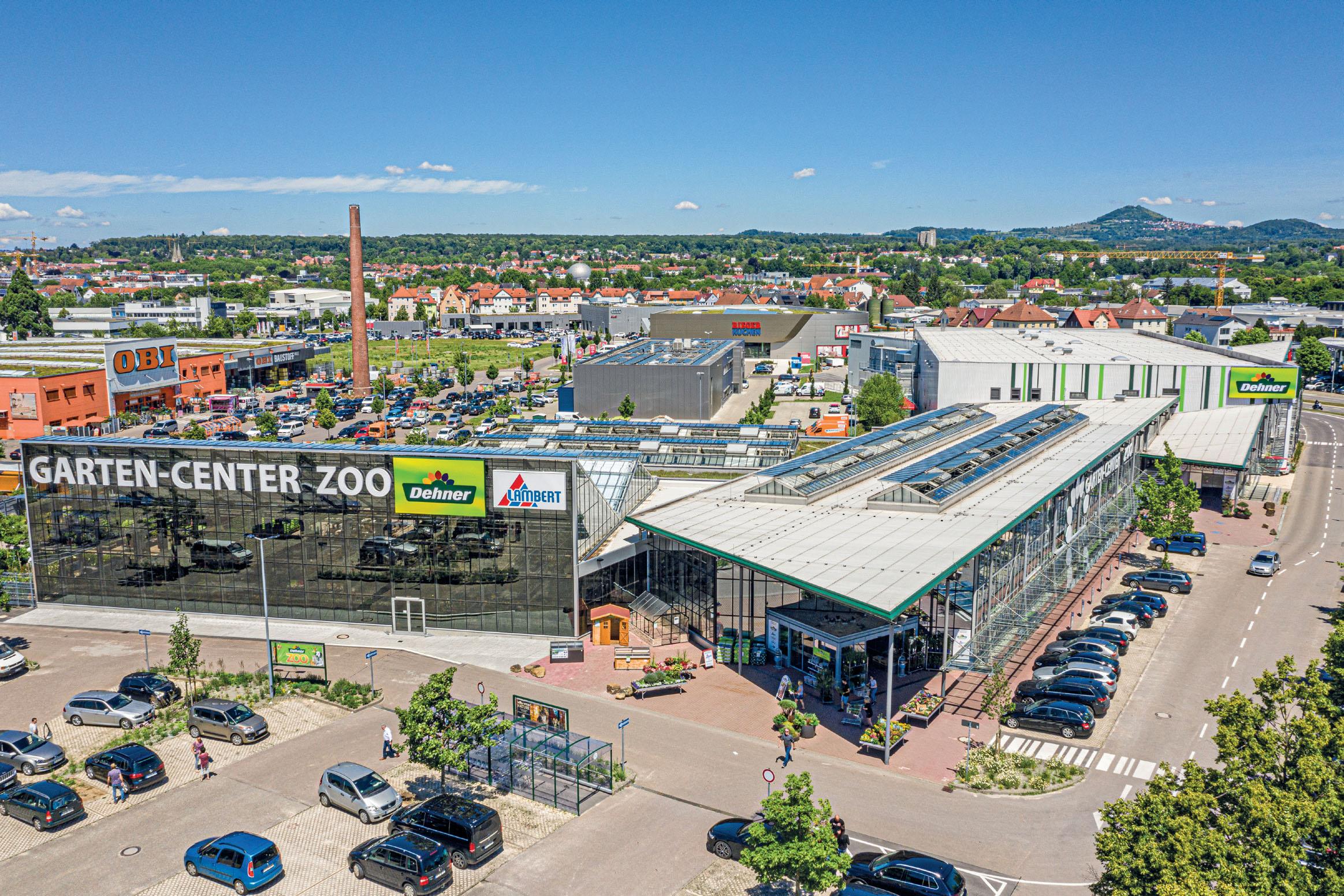 Das Dehner Garten-Center in Göppingen bietet rund 6000 m<sup>2</sup> Verkaufsfläche. (Dehner)