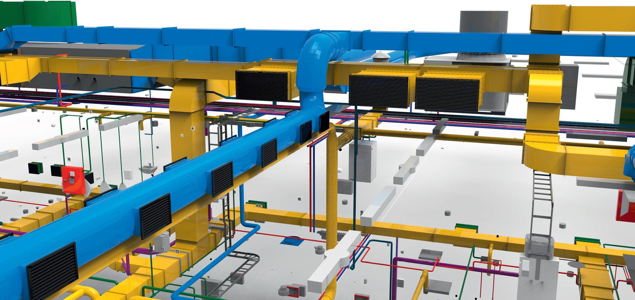 Durch das dreidimensionale Gebäudemodell stehen den unterschiedlichen Gewerken jederzeit alle notwendigen BIM-Daten zur Verfügung. Bild: Graphisoft