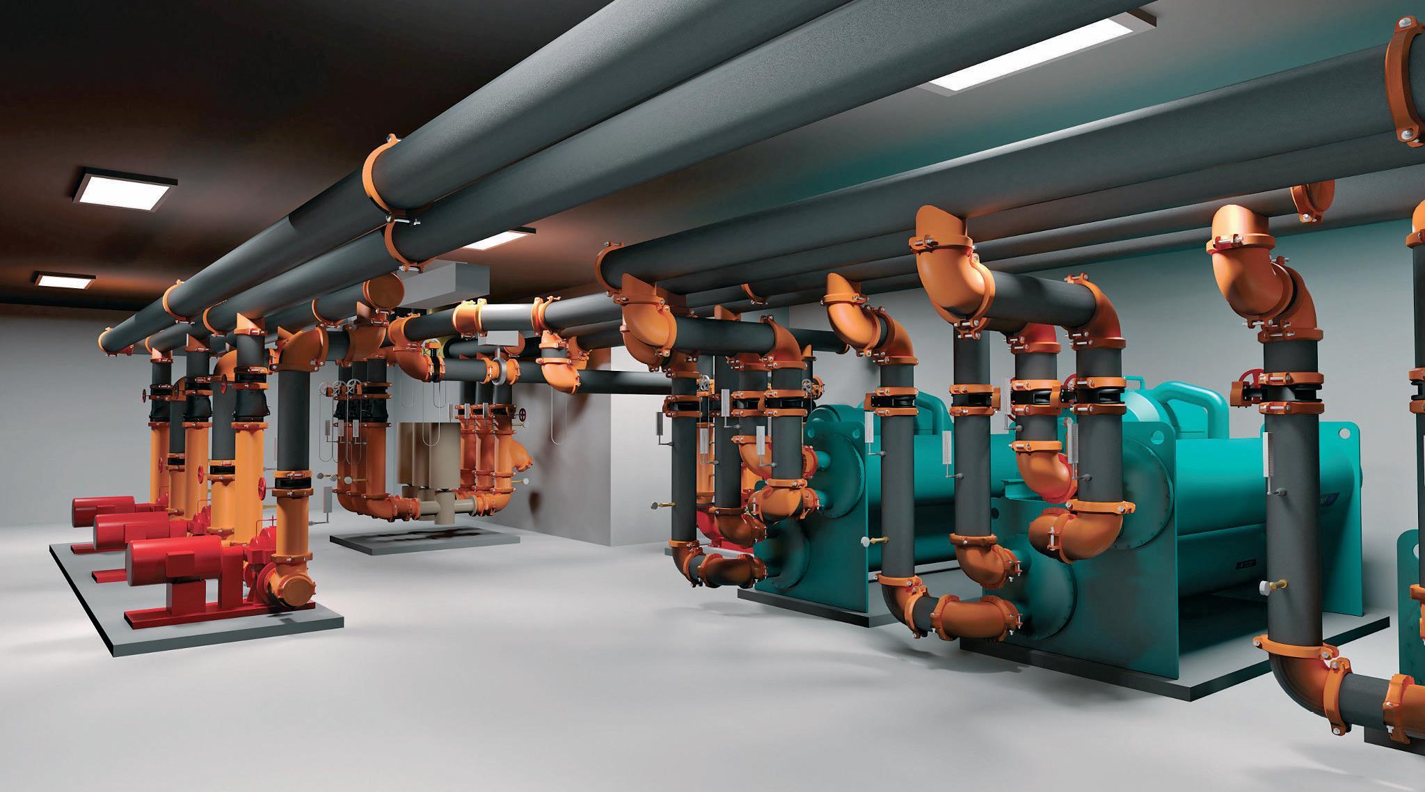 Im Kontext der BIM-Methode ermöglicht die kollaborative Planung ein frühzeitiges Erkennen der Kollisionen.