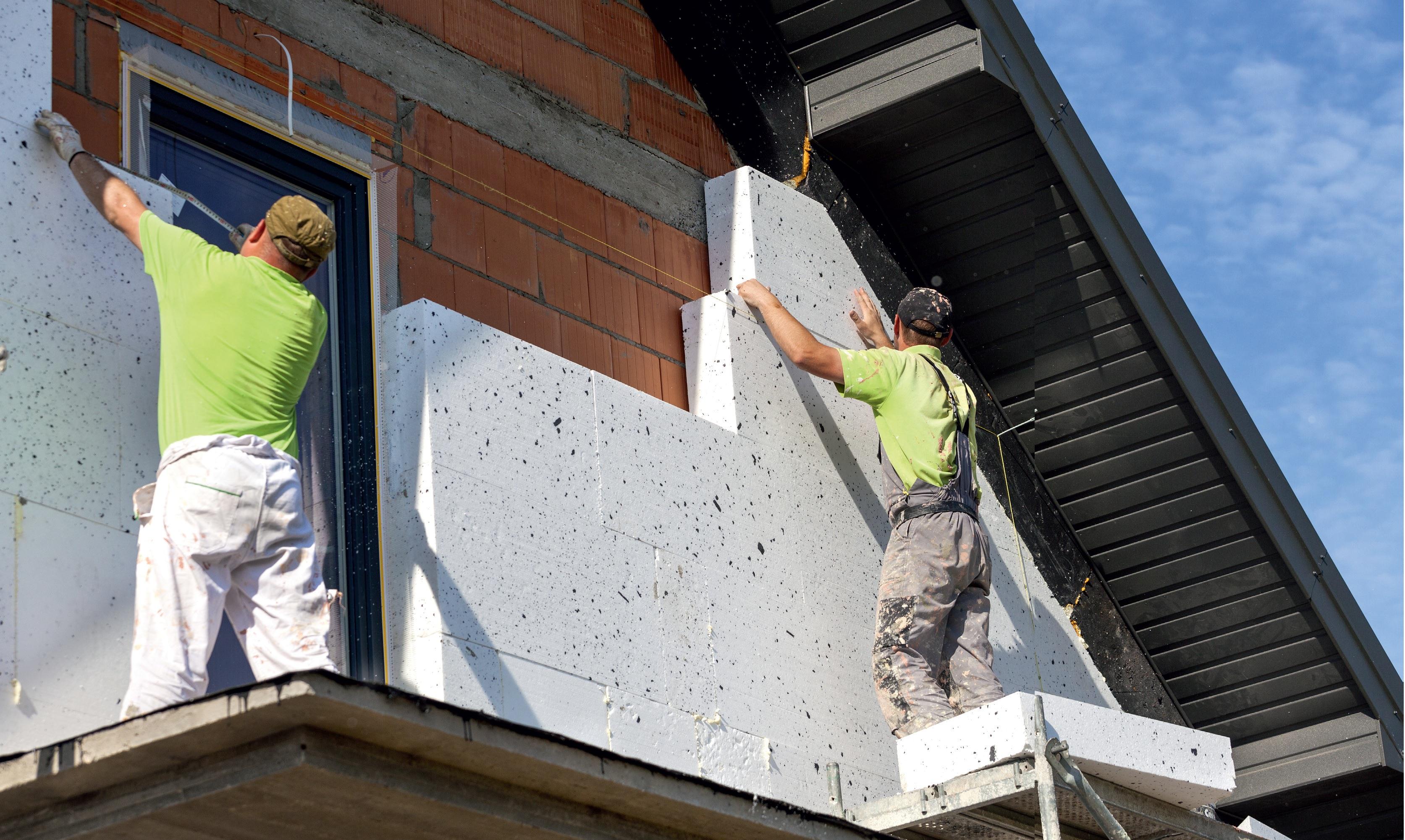 Die Gebäudedämmung gewinnt immer mehr an Bedeutung. Vorherrschend sind derzeit allerdings Dämmstoffe, die meist erdölbasierte Kunststoffe sind. (Shutterstock)