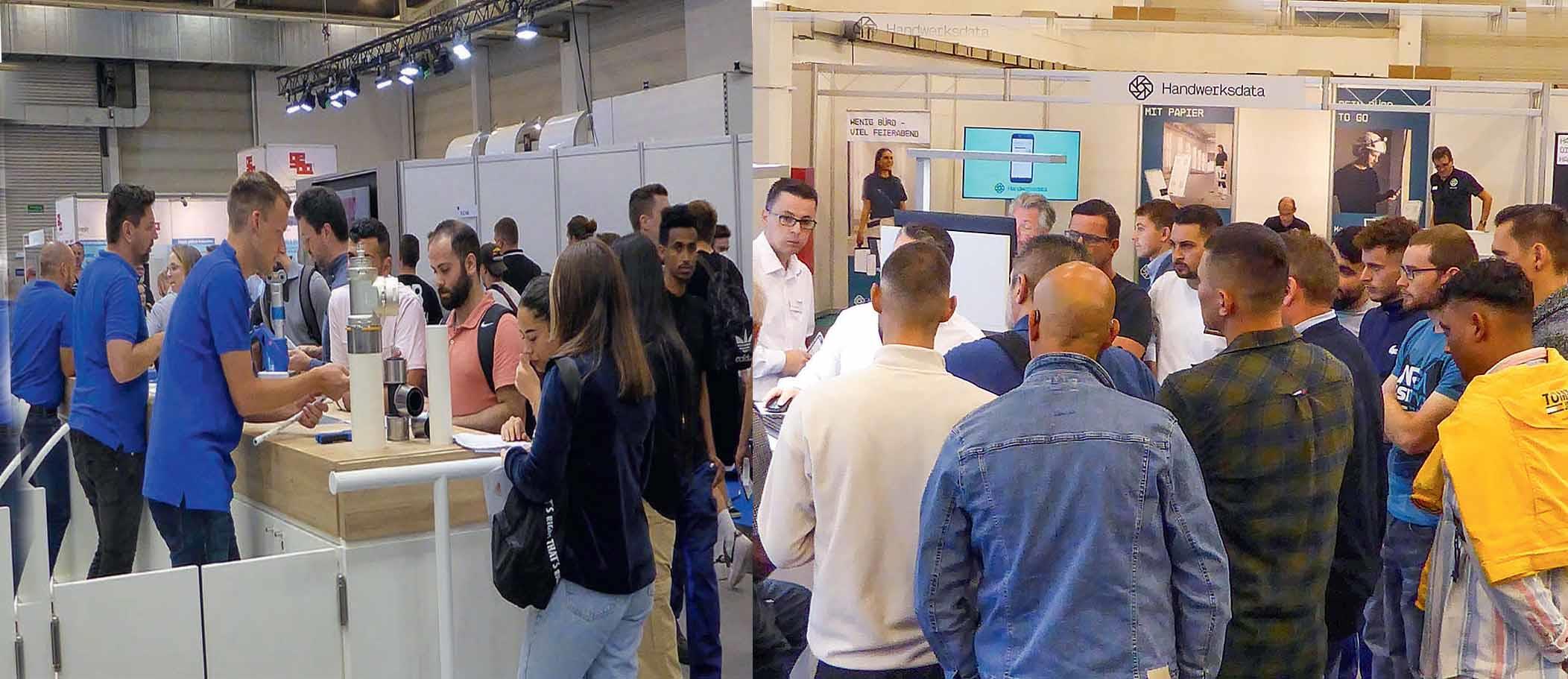 Blick in die Messehallen vor zwei Jahren.