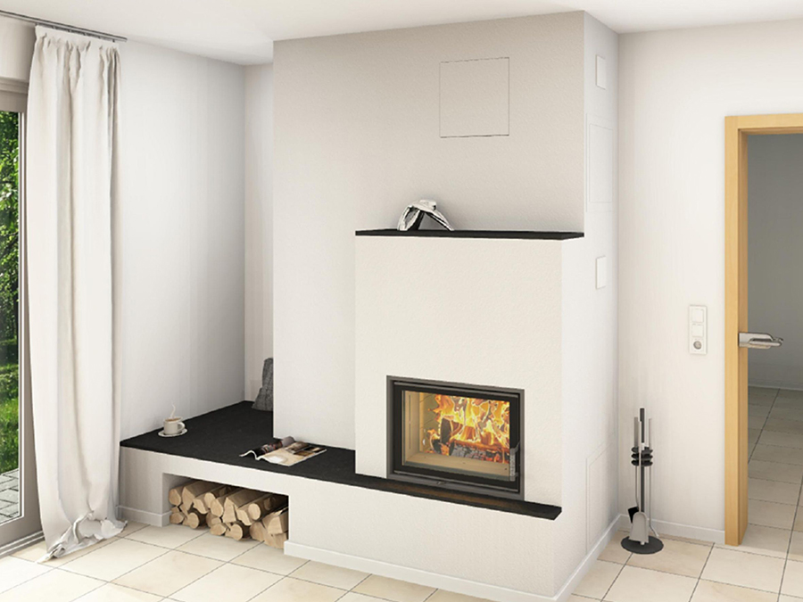 In einer Pilotanlage mit Grundofen wurde das „FutureHeat“-System während der vergangenen Heizperiode erprobt. Bild: BRULA GmbH / DM-Design