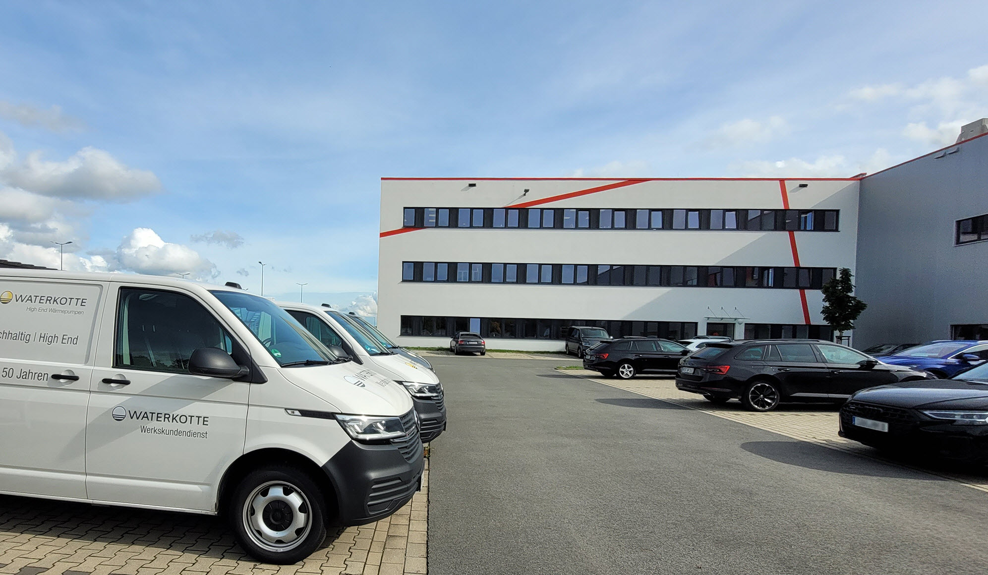 Das neue Verwaltungsgebäude von Waterkotte in Bochum. Bild: Waterkotte