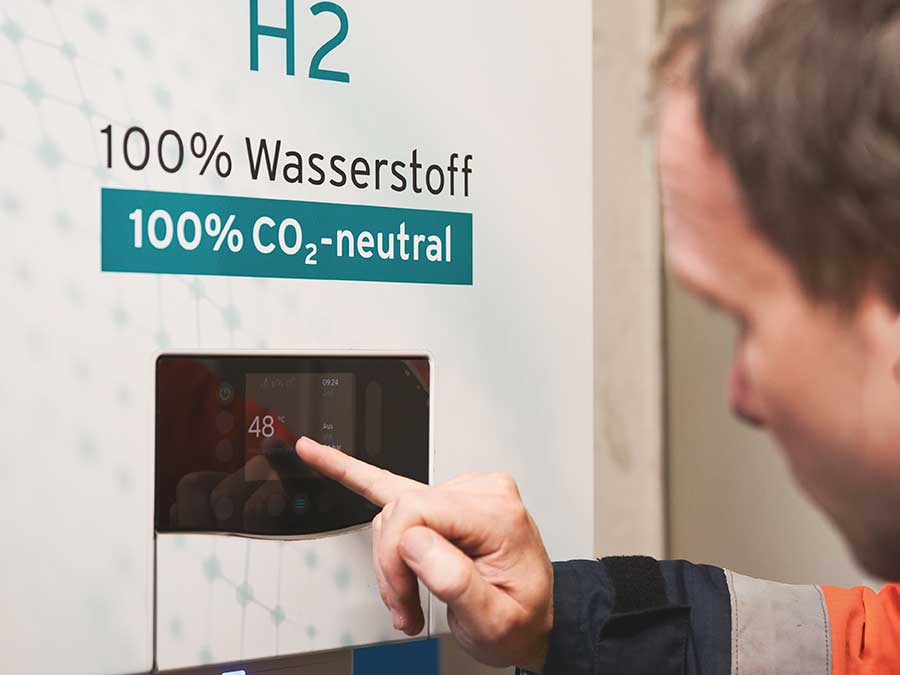 Der Verband fordert in seinem Positionspapier für Biomethan, synthetisches Methan und Wasserstoff Übergangsregelungen oder andere Hochlaufinstrumente, um auch diesen den Markthochlauf zu ermöglichen. Bild: Die Gas- und Wasserstoffwirtschaft/Jost Listemann