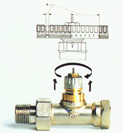 Hydraulischer Abgleich - Voreinstellbares Thermostatventil